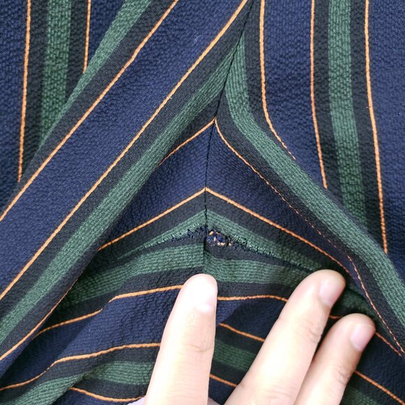 Max Studio Women's Multicolor Boho Festival Striped Wide Leg Pants Size M - Picture 7 of 15